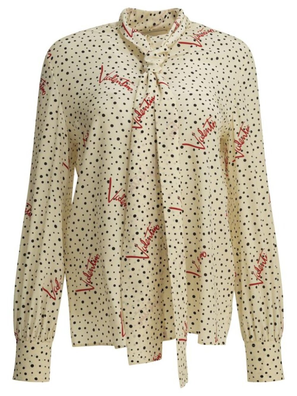 Valentino Plus De Pois Casual Shirt Tag Size 40 Women